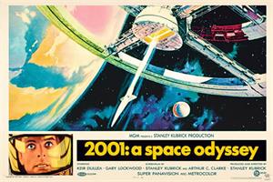 ''2001 A Space Odyssey Movie Poster - 36'''' X 24''''''