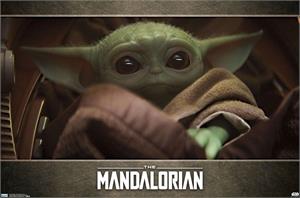 ''STAR WARS The Mandalorian - Baby Yoda Poster - 34'''' x 22.375''''''