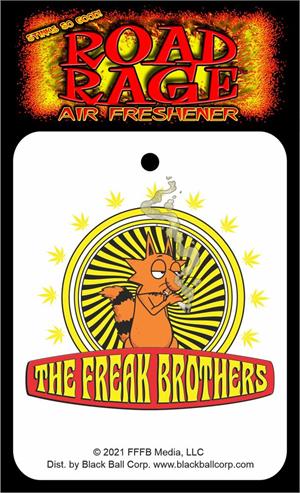 The Freak Brothers - Cat Road Rage Air Freshener - Vanilla SCENT