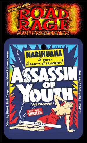 Assassin of Youth Road Rage Air Freshener - Vanilla SCENT