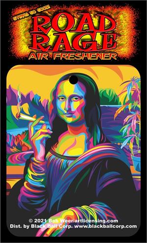 Mona Lisa Smoke Road Rage Air Freshener - Vanilla SCENT