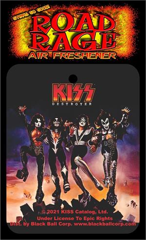 Kiss - Destroyer Road Rage Air Freshener - Vanilla SCENT