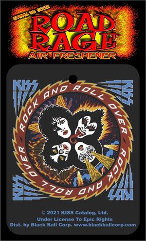 Kiss - Rock and Roll All Nite Road Rage Air Freshener - Vanilla SCENT