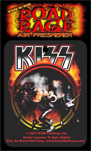 Kiss - Army Road Rage Air Freshener - Vanilla SCENT