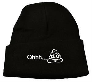 Ohhh Shit Embroidered Beanie