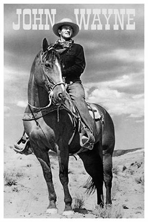 John Wayne Poster - 24" X 36"