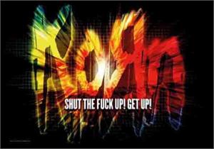 ''Korn - Get Up Fabric POSTER - 40'''' x 30''''''
