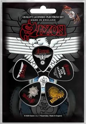 Saxon GUITAR Picks (Set of 5)