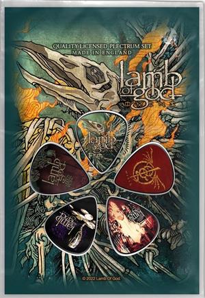 Lamb of God GUITAR Picks (Set of 5)