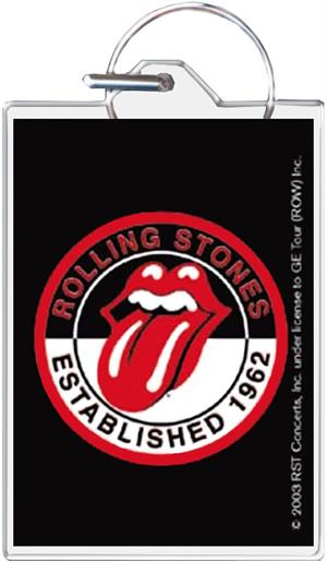 ''Rolling Stones Classic Tongue KEYCHAIN - 1.5'''' X 2''''''