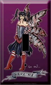 Dare Me  Fairy - Amy Brown - Light Switch Plate