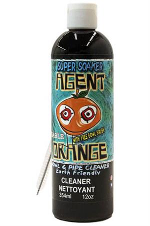 Orange Chronic Agent Orange Super Soaker Cleaner  - Bowl & PIPE Earth Cleaner - 12 oz (Subject To Ha