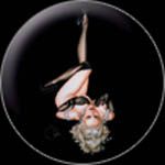 BETTIE PAGE - STOCKING GIRL BUTTON