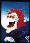 Postcard - Laughing SKULL - Clearance - Min. 12 Per Style