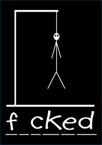 Postcard - F*Cked - Clearance - Min. 12 Per Style