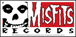 Misfits Record - STICKER