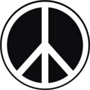 Peace Symbol - STICKER