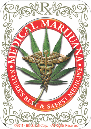 Medical Marijuana - STICKER