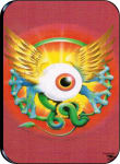 ''Flying Eye - Large STICKER Clearance - 2 1/2'''' X 3 3/4''''''