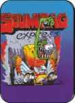 ''Scumbag Express - Mini STICKER Clearance - 2'''' X 2 3/4''''''
