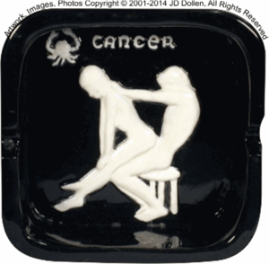 Cancer Zodiac Astrology Ashtray