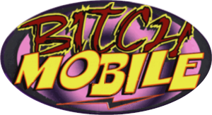 ''Bitch Mobile - 3.5'''' x 2.5'''' - STICKER''
