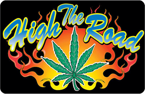 ''The High Road - Large -  6'''' x 4.5'''' - Rectangle STICKER''
