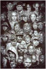 HIP HOP COLLAGE POSTER - 24