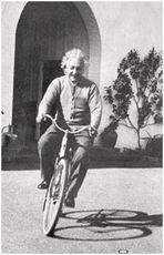 ALBERT EINSTEIN BIKE - POSTER - 24