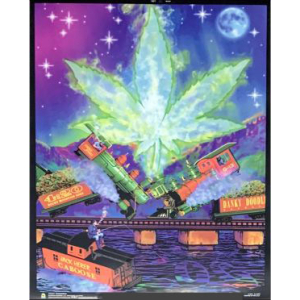 Trainwreck Mini Non-Flocked Black Light Poster - 16" x 20"