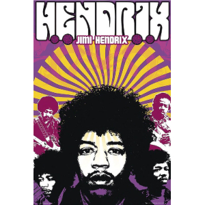 Jimi Hendrix Poster - 24" x 36"