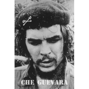 Che Guevara Black & White Poster - 24" x 36"