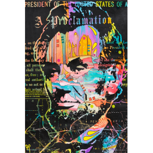Abe's Proclamation by Dean Russo Poster - 24" x 36"