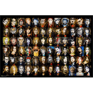 Music Legends by William K Stidman Poster - 36" x 24"