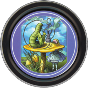 Alice By Mikio Kennedy Round Stash Tin