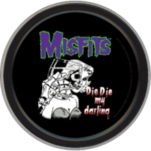 Misfits Die Die My Darling Round Stash Tin