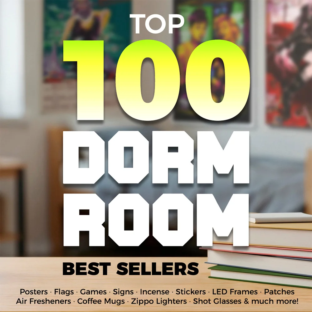 Top 100 Dorm Room Items
